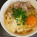 お昼に簡単すきうどん♪